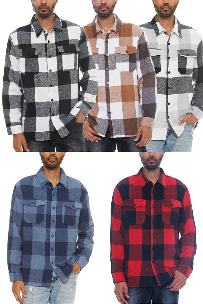 
                  
                    Load image into Gallery viewer, Millikan Soft Flannel Shacket
                  
                