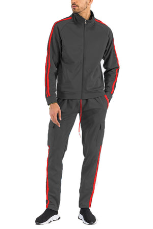 
                  
                    Load image into Gallery viewer, Two Stripe Cargo Pant Set
                  
                