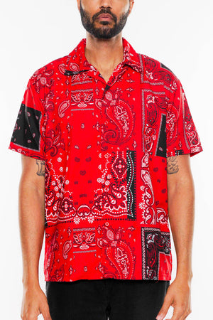 
                  
                    Load image into Gallery viewer, Paisley Button Down Shirt
                  
                
