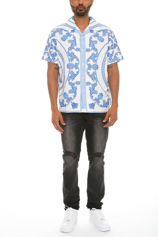 
                  
                    Load image into Gallery viewer, Tropez Paisley Shirt
                  
                