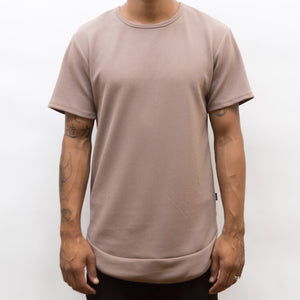 
                  
                    Load image into Gallery viewer, SEAMED SCALLOP TEE- SAND
                  
                