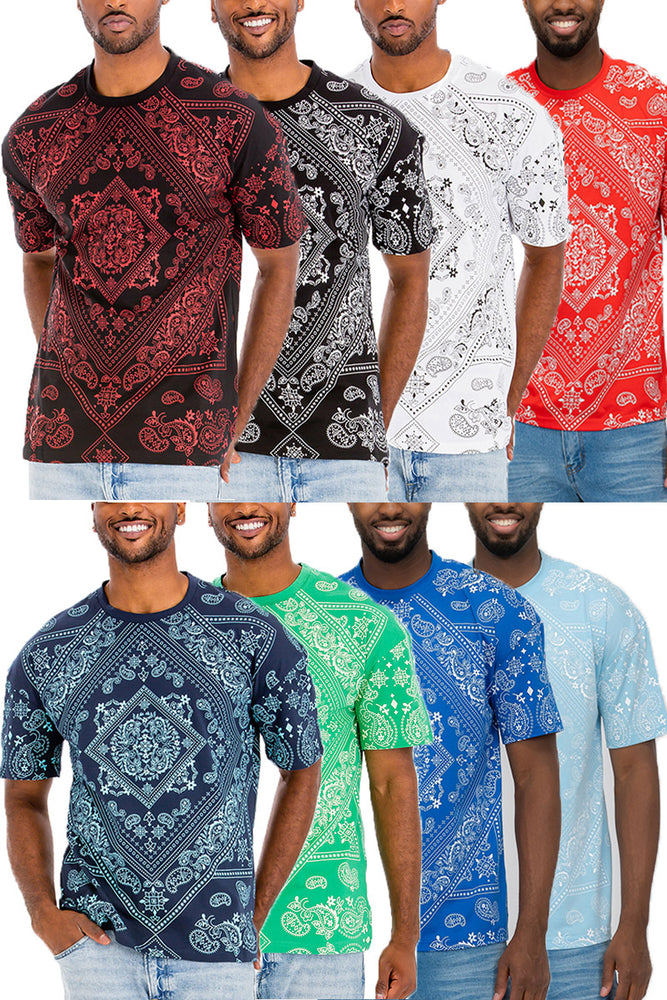 
                  
                    Load image into Gallery viewer, Paisley Print Tshirt
                  
                