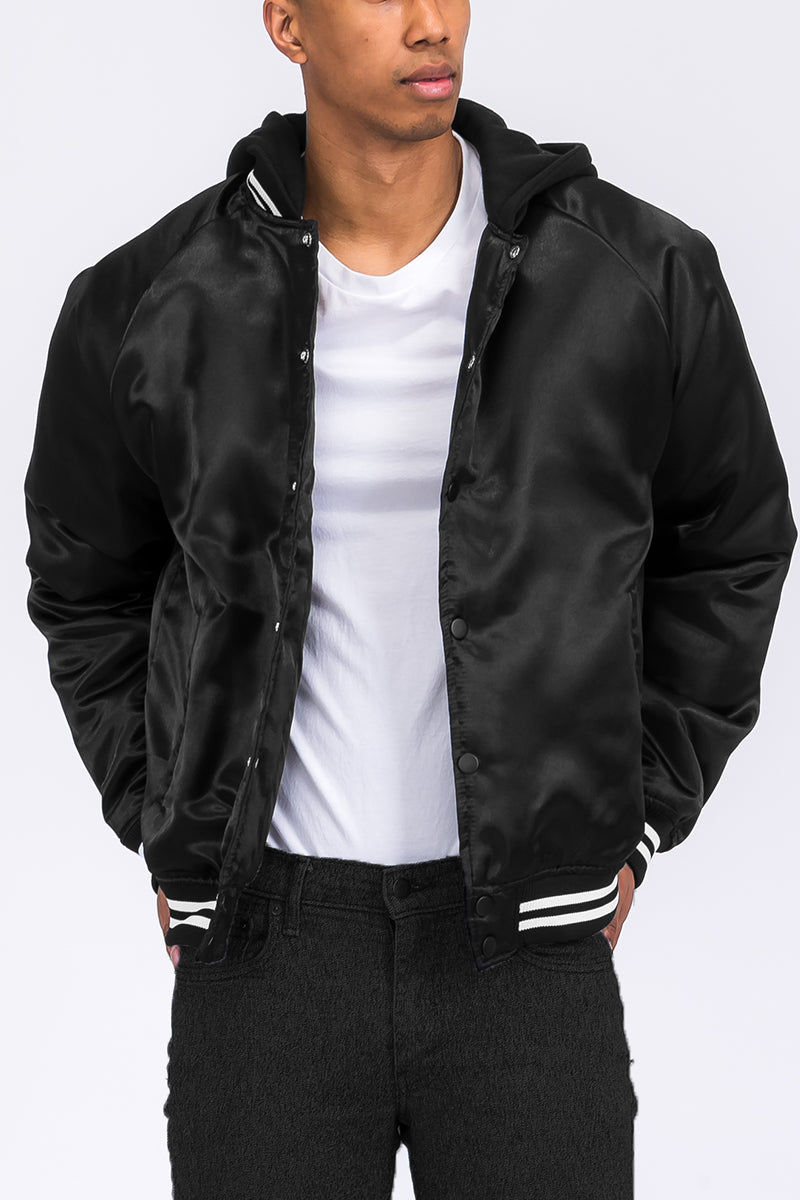 Varsity Jacket | Bright Royal Leather (+$60.00) / Custom Royal