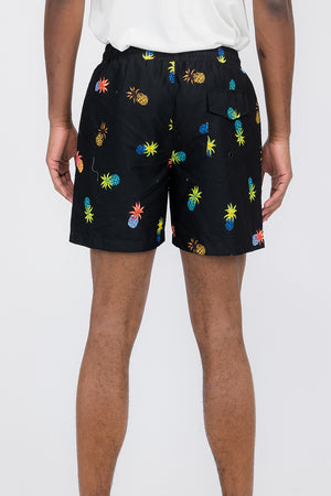 
                  
                    Load image into Gallery viewer, Pineapple Print Swim Shorts
                  
                