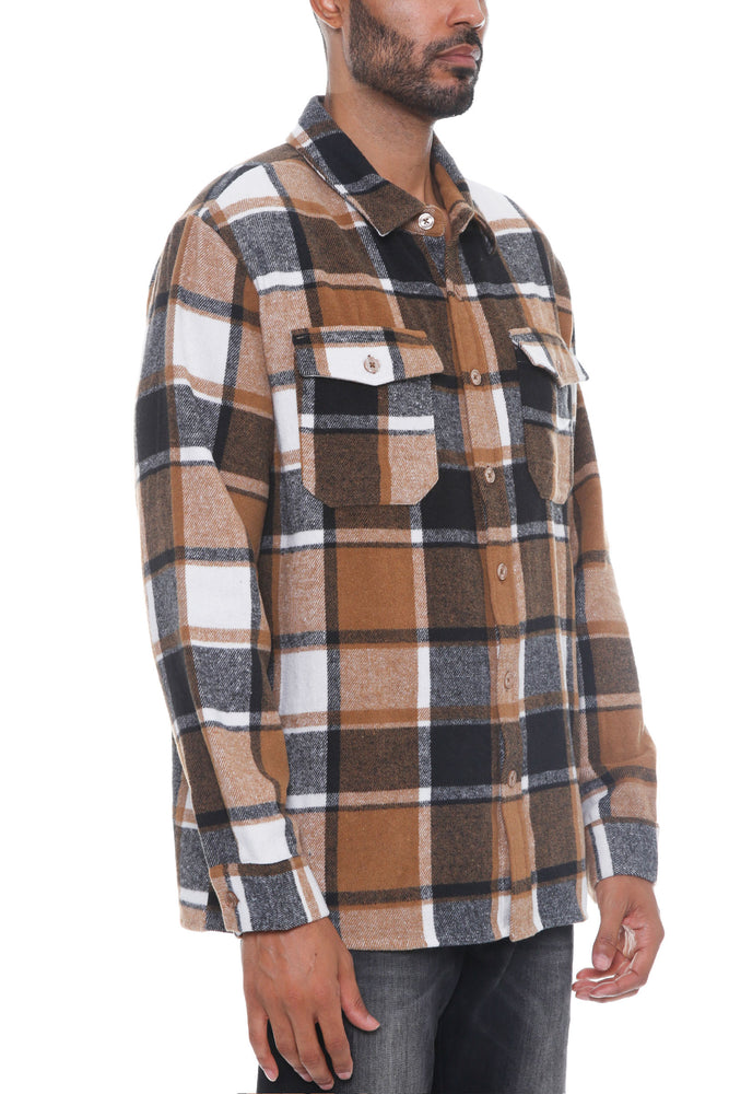 
                  
                    Load image into Gallery viewer, Colton Soft Flannel Shacket
                  
                