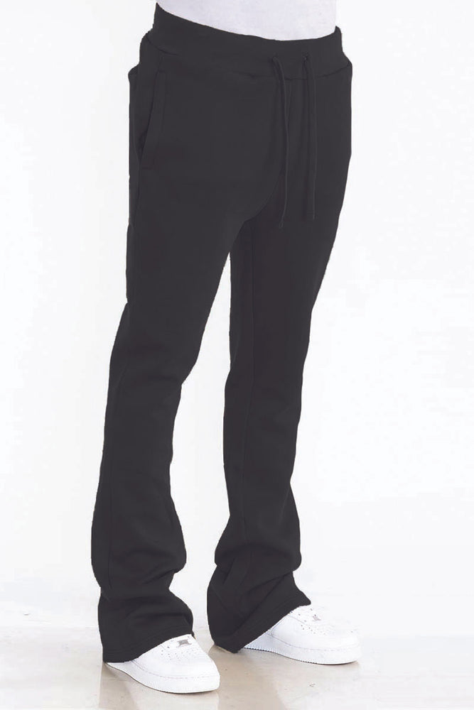 
                  
                    Load image into Gallery viewer, Solid Flare Stacked Track Pants
                  
                