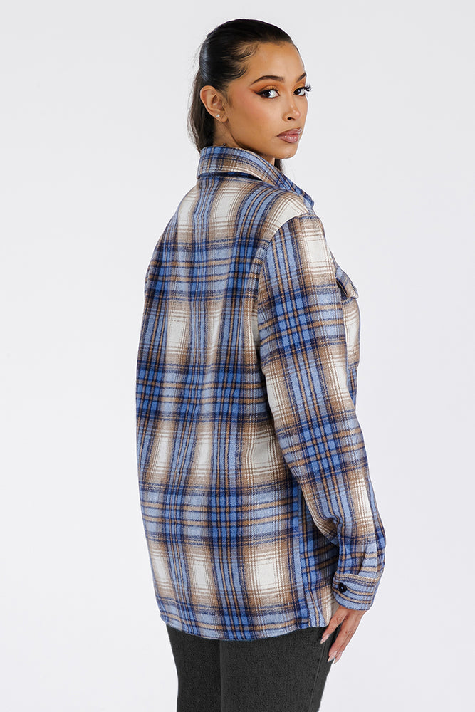 
                  
                    Load image into Gallery viewer, Boyfriend Oversized Soft Flannel Shacket
                  
                