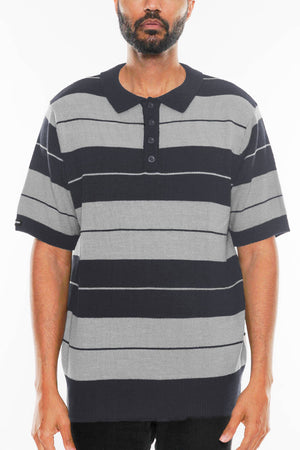 
                  
                    Load image into Gallery viewer, East Side Striped Polo Shirt
                  
                
