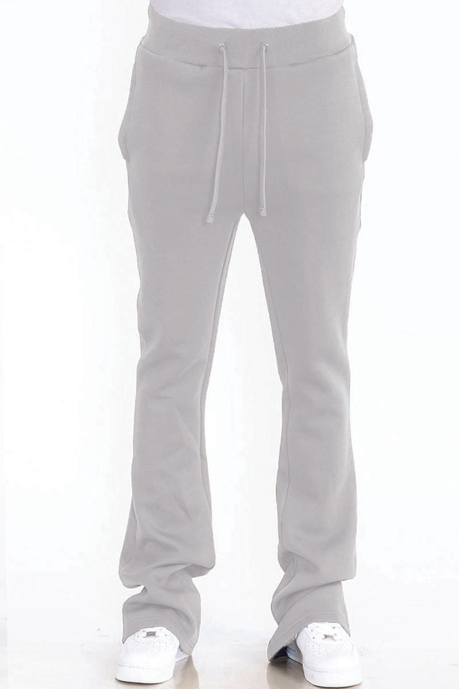 
                  
                    Load image into Gallery viewer, Solid Flare Stacked Track Pants
                  
                