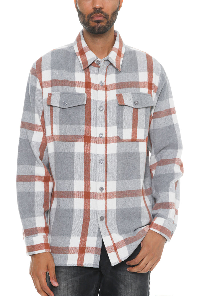 
                  
                    Load image into Gallery viewer, Woodridge Soft Flannel Shacket
                  
                