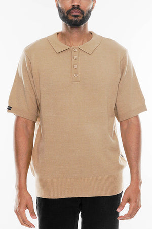 
                  
                    Load image into Gallery viewer, Knit Striped Polo Shirt
                  
                