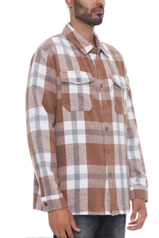 
                  
                    Load image into Gallery viewer, Woodridge Soft Flannel Shacket
                  
                