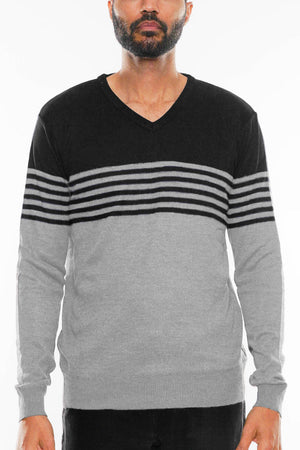 
                  
                    Load image into Gallery viewer, Two Tone Sweater
                  
                