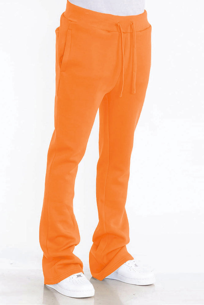 
                  
                    Load image into Gallery viewer, Solid Flare Stacked Track Pants
                  
                