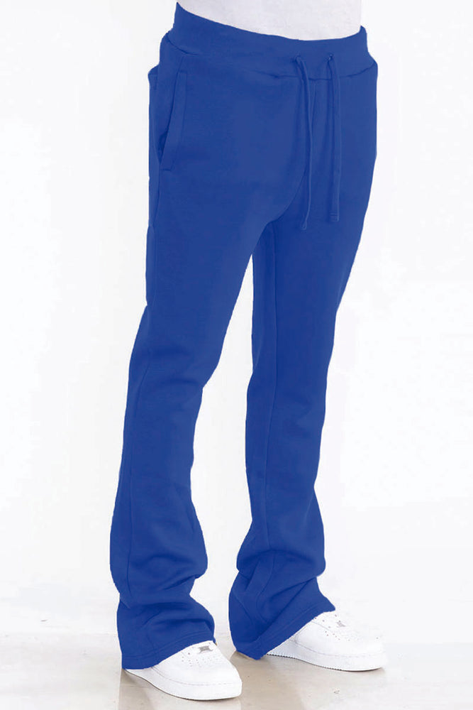 
                  
                    Load image into Gallery viewer, Solid Flare Stacked Track Pants
                  
                