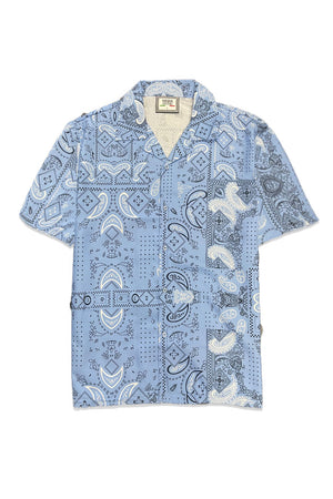 
                  
                    Load image into Gallery viewer, Haze Paisley Button Down Shirt
                  
                