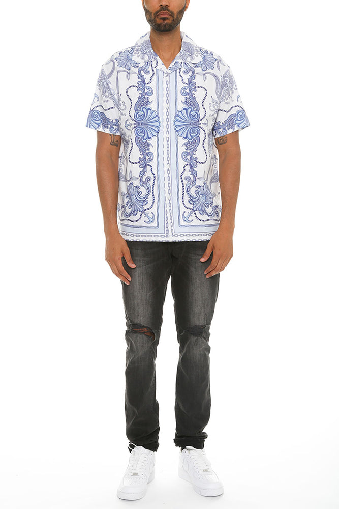 
                  
                    Load image into Gallery viewer, Bayonne Print Shirt
                  
                