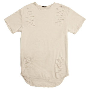 
                  
                    Load image into Gallery viewer, SAND SCISSOR DISTRESSED TEE
                  
                