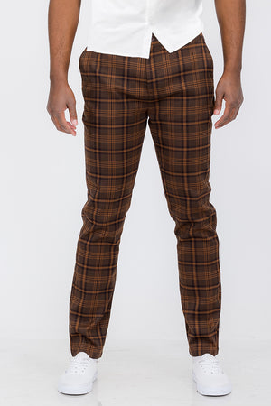 Plaid Trouser Pants WEIV -Los Angeles Plaid Trouser Pants WEIV -Los Angeles