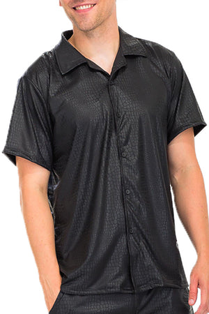 
                  
                    Load image into Gallery viewer, EMBOSSED BUTTON DOWN SHIRT
                  
                