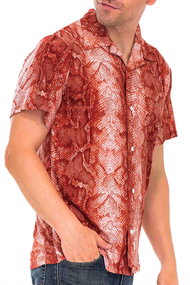 
                  
                    Load image into Gallery viewer, Hiatus Snake Print Button Up
                  
                