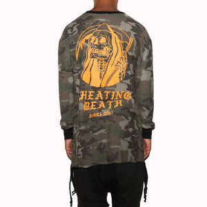 
                  
                    Load image into Gallery viewer, CHEATING DEATH CAMO LONG SLEEVE
                  
                