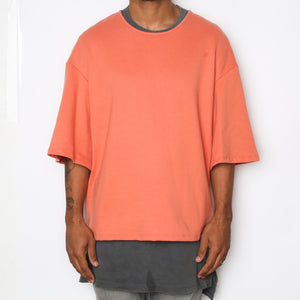 
                  
                    Load image into Gallery viewer, Peach Slouch tee
                  
                