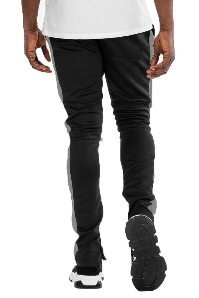 
                  
                    Load image into Gallery viewer, HOLIDAY TRACK PANTS- BLACK/ GREY
                  
                
