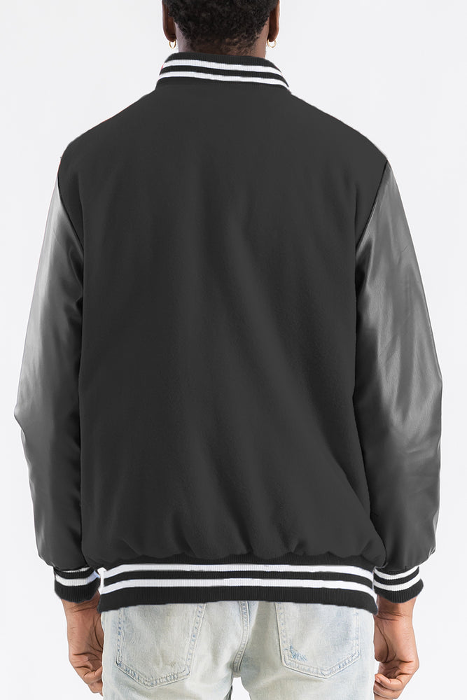 
                  
                    Load image into Gallery viewer, Melton Letterman Jacket
                  
                