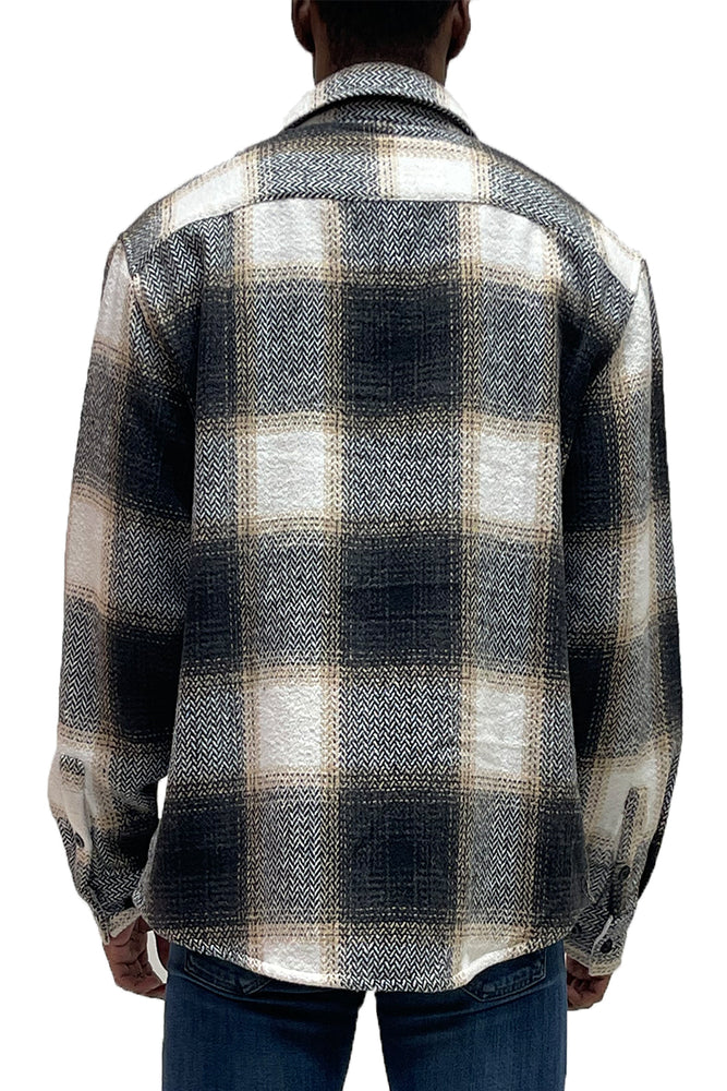 
                  
                    Load image into Gallery viewer, Wool Blend Flannel Shacket
                  
                