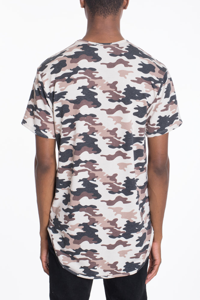
                  
                    Load image into Gallery viewer, CAMO SCALLOP TEE
                  
                
