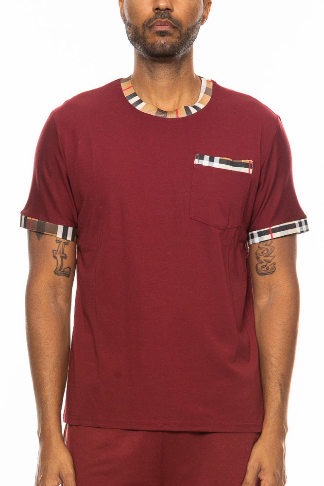 
                  
                    Load image into Gallery viewer, Checkered Detail TShirt
                  
                