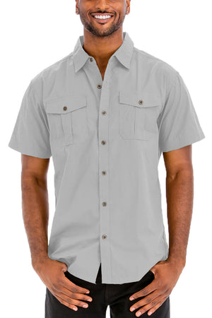 
                  
                    Load image into Gallery viewer, Classic Two Pocket Button Down
                  
                