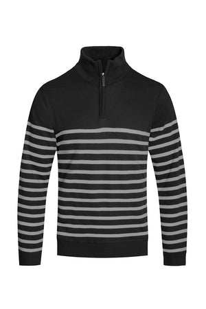 
                  
                    Load image into Gallery viewer, Quarter Zip Up Sweater
                  
                