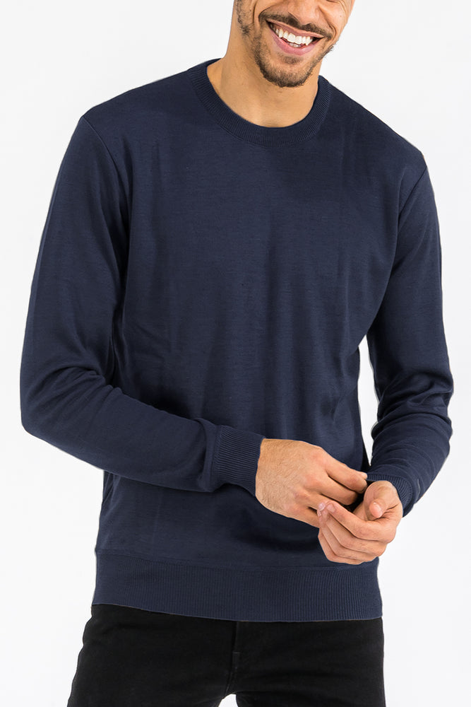 
                  
                    Load image into Gallery viewer, Solid Knit Sweater
                  
                