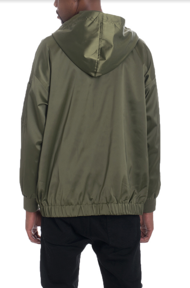 
                  
                    Load image into Gallery viewer, Bourne Hooded Satin Windbreaker
                  
                