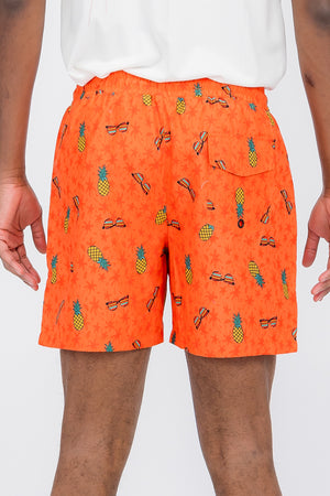 
                  
                    Load image into Gallery viewer, Pineapple Shade Print Swim Shorts
                  
                