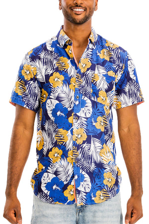
                  
                    Load image into Gallery viewer, Hawaiian Print Shirt
                  
                