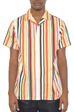 
                  
                    Load image into Gallery viewer, Latitude Striped Button Up
                  
                