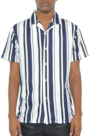 
                  
                    Load image into Gallery viewer, Latitude Striped Button Up
                  
                