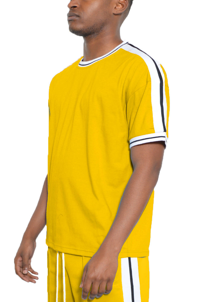 
                  
                    Load image into Gallery viewer, Solid Side Stripe TShirt
                  
                