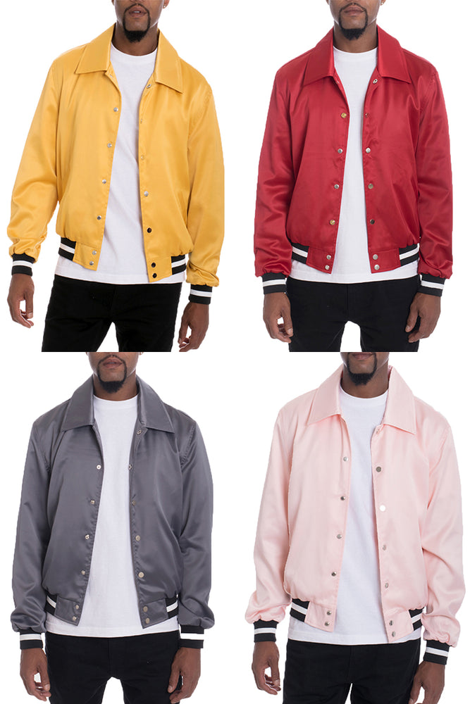 
                  
                    Load image into Gallery viewer, Luxe Satin Bomber
                  
                