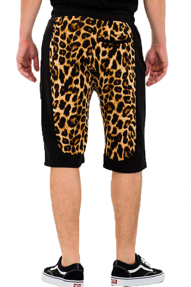 
                  
                    Load image into Gallery viewer, Cheetah Block Shorts
                  
                