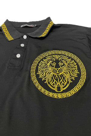 
                  
                    Load image into Gallery viewer, Lion Head Polo Shirt
                  
                