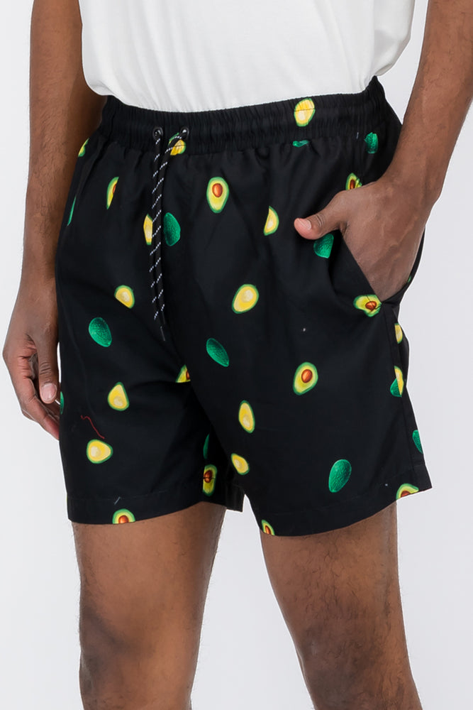 
                  
                    Load image into Gallery viewer, Avocado Print Swim Shorts
                  
                