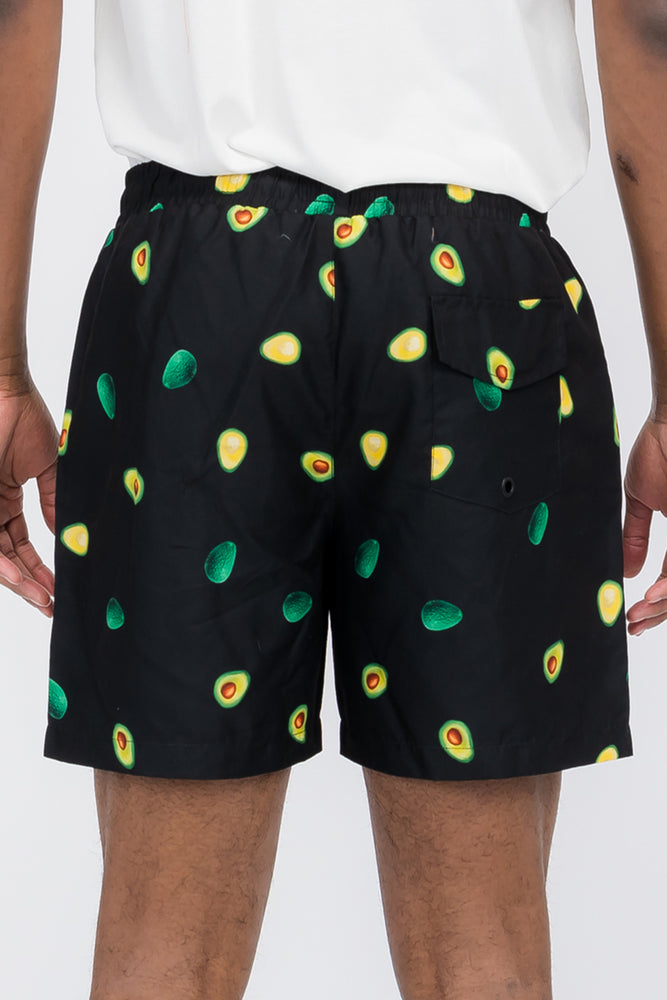 
                  
                    Load image into Gallery viewer, Avocado Print Swim Shorts
                  
                