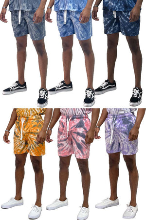 
                  
                    Load image into Gallery viewer, Tied Up Tye Dye Shorts
                  
                