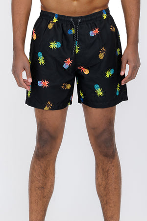 
                  
                    Load image into Gallery viewer, Pineapple Print Swim Shorts
                  
                