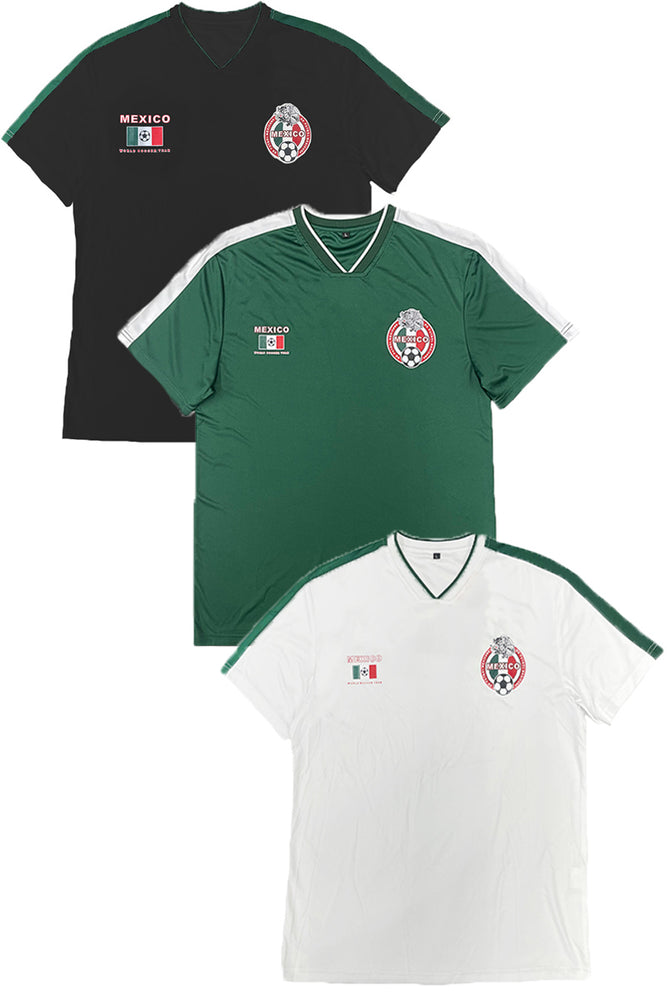Weiv -Los Angeles National Mexico Soccer Jersey White / 2XL