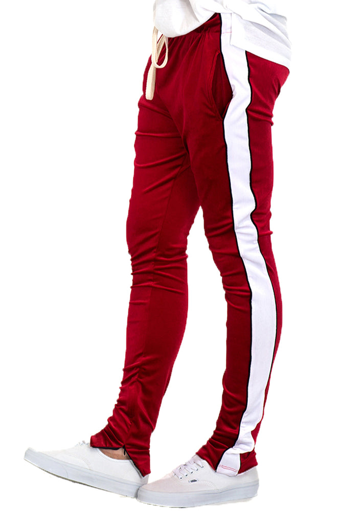 Velour Pipe Track Pants